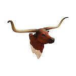 Texas Longhorn Bull Head Wall Mount