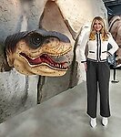Large T-Rex Head Statue Mouth Open Wall Mount