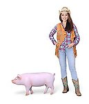 Pig Statue Life Size Walking 3FT