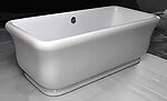 Bellona Acrylic Modern Freestanding Soaking Bathtub 60