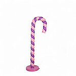 Candy Cane Decoration Large 8 FT Statue Pink and Purple