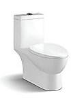 Baiso Modern Bathroom Toilet One Piece Dual Flush