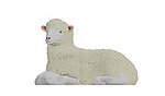 Lamb Laying Statue Life Size 35