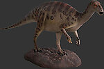Baby Iguanodont Dino Statue