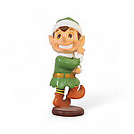 Anxious Santa Elf Statue 3FT