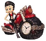 Betty Boop Clock Comic Chopper