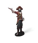 Pirate Statue Pointing A Gun Life Size 6.5 FT