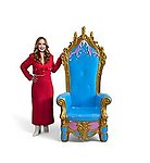 Princess Candy Throne Chair 6FT Large