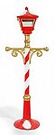 Lamp Post with Snow Christmas Decor 6.5 FT