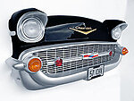 Black Chevy Front Wall Decor