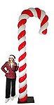 Candy Cane Statue Large Christmas Decoration 11.5 FT