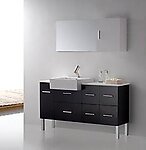 Loza II Modern Bathroom Vanity Set 55