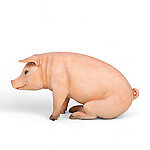 Life Size Pig Statue
