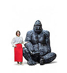Life Size Gorilla Statue