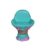 Strawberry and Mint Ice Cream Chair