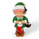 Knitting Elf Statue 3FT