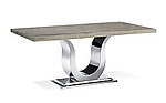 Uscio IV Marble Dining Table 79 - Tan Lines