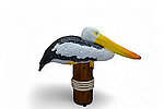Pelican on Post Life Size Statue