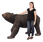 American Black Bear Walking Statue