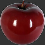 Apple Sculpture - Red