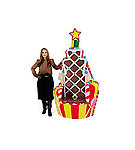 Cupcake Throne Candy Chair Statue 7FT Large