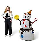 Candy Snowman Large Statue 59