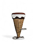Vanilla and Chocolate Ice Cream Bar Stool