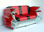 Car Sofa Red 59 Cadillac Car Couch
